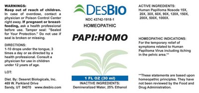 Papi Homo (Dsrt0628 Papihomo 8 20 2020)